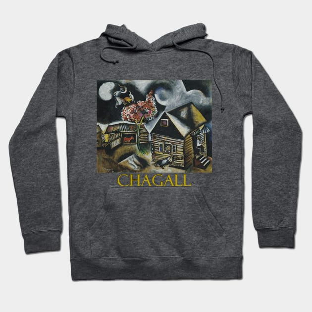 Rain (1911) by Marc Chagall Hoodie by Naves